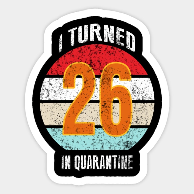 26th birthday in quarantine Sticker by GREEN GRAPE